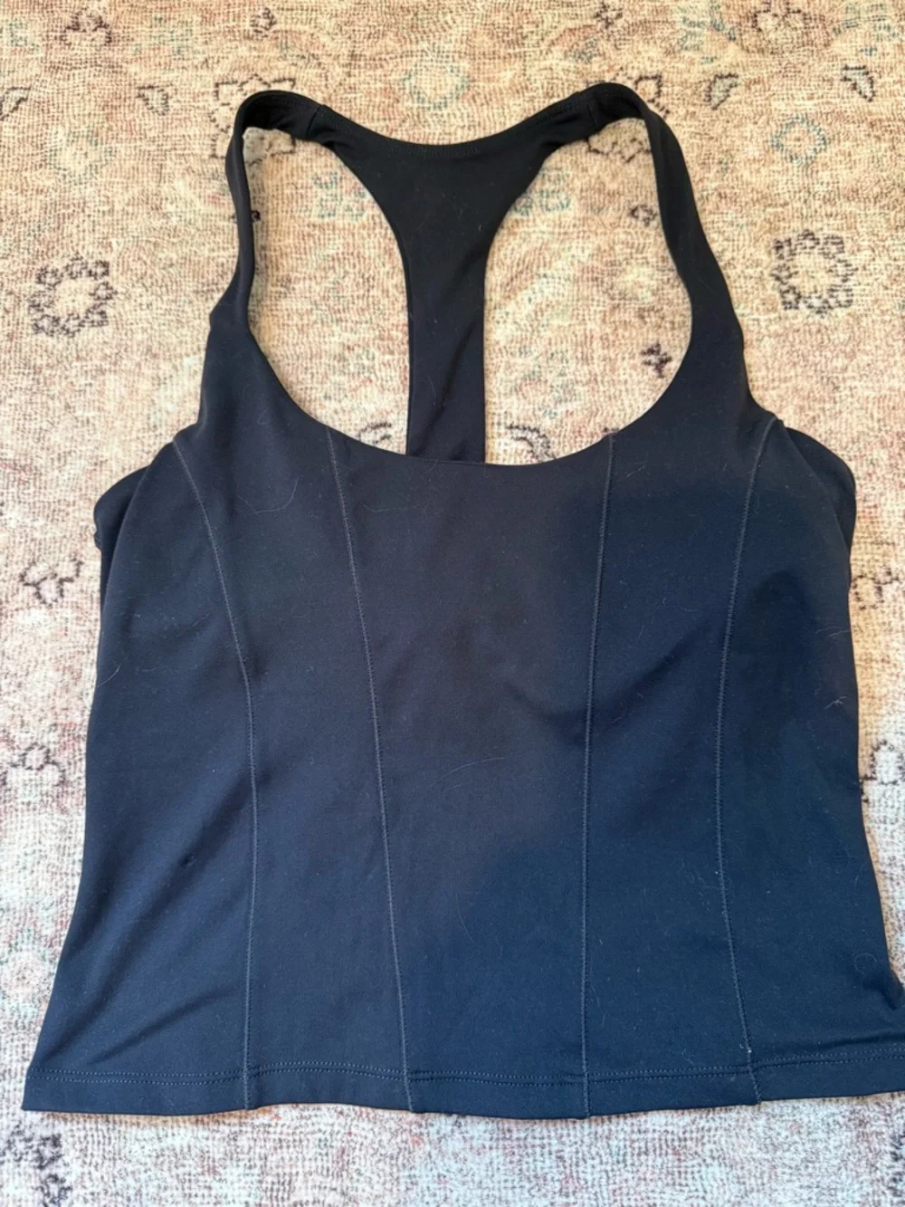 Blogilates Women's Black Racerback Tank Top - Picture 1 of 2